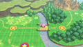 Kirby traverses Dream Land