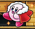 Kirby with the King's Cape in Find Kirby!!