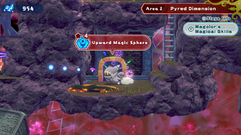 KRtDLD Pyred Dimension Upward Magic Sphere Stage select screenshot.png