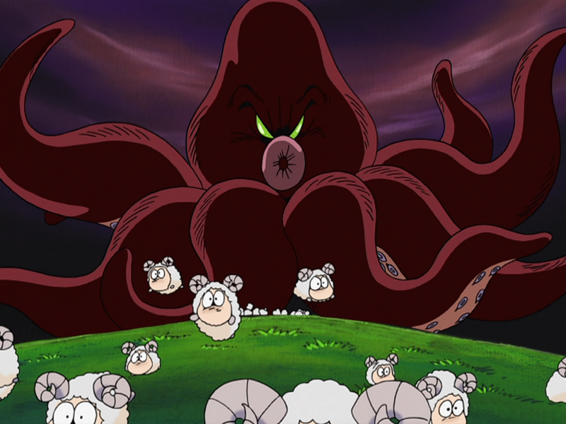 File:KRBaY E001 Octacon with sheep screenshot.png