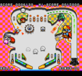 Bumpers are present in the form of Kracko and Co-Kracko on the Pinball board of Kirby's Toy Box