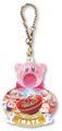 "Iwate / Wan-ko Soba" keychain from the "Kirby's Dream Land: Pukkuri Keychain" merchandise line.