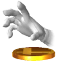 SSB3DS Master Hand Trophy.png