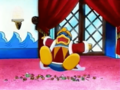 King Dedede frequently throws immature fits or tantrums unfitting of a king.