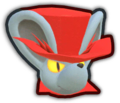 Daroach Dress-Up Mask from Kirby's Return to Dream Land Deluxe