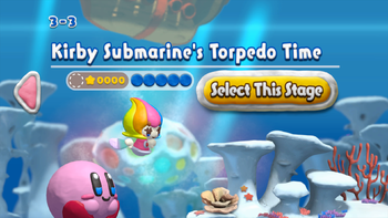 KatRC Kirby Submarine Torpedo Time select.png