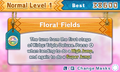 Floral Fields select screen
