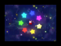 Kirby uses seven stars he has collected to summon Galactic Nova from Kirby Super Star Ultra