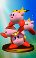 Kirby Hat 2 trophy from Super Smash Bros. Melee