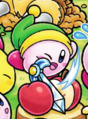 Sword Kirby in Find Kirby!! (Apple Forest)