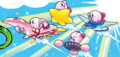 The Warp Star Air Ride Machine in Find Kirby!!