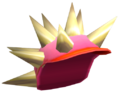 Model of Needle Kirby's hat from Kirby Air Ride