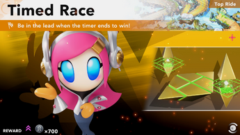 Be in the lead when the timer ends to win!