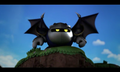 Meta Knight takes heed of the approaching invasion in Kirby: Planet Robobot
