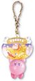 "Nagoya / Gold Shachihoko" keychain from the "Kirby's Dream Land: Pukkuri Keychain" merchandise line.