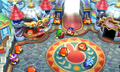 Soldier Waddle Dees guard the gate and entrance in Kirby Battle Royale