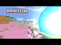 The Rocket Star as part of the cutscene.