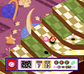Leaping toward the last Waddle Dee (Hole 7)