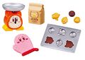 "Madeleine" miniature set from the "Kirby Kitchen" merchandise line, featuring a Kirby-themed oven glove