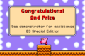 "2nd Prize" screenshot