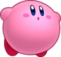 Kirby floating