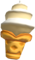 Model of an Ice Cream Cone from Kirby Star Allies