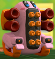 The Mega Kirby Tank figurine