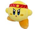 Fighter Kirby plushie from the Kirby Battle Royale merchandise line