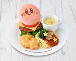 Kirby Cafe Kirby Burger and Spaghetti with Steamed Vegetables 2023.jpg