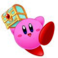 Kirby with a Treasure Chest