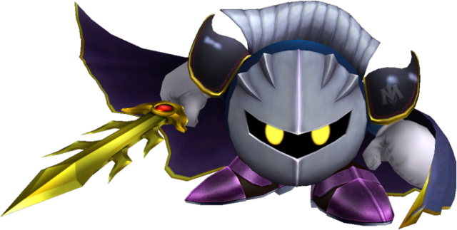 File:SSBB Meta Knight Trophy model.png - WiKirby: it's a wiki, about Kirby!