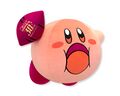 Plush of Kirby holding a Sweet Potato by San-ei, created for Kirby's 30th Anniversary