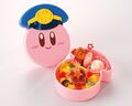 Conductor Kirby ekiben first sold at the "Kirby Pupupu Train" 2019 events