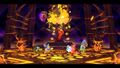 Zan Partizanne destroys the core of her fortress in an attempt to stop the Star Allies
