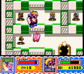 Screenshot of Trial Room 1 in Kirby Super Star