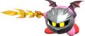 Artwork of the Meta Knight Sword Evolved Copy Ability based off Meta Knight