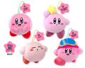 Third set of mascot plushies of various Kirbys, created for Kirby's 30th Anniversary