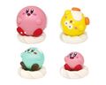 Kirby's Dream Buffet korotto figures, featuring Kirby with the Keeby Yellow color