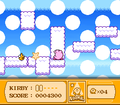 Firing a Star Bullet in Kirby's Adventure