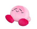 Plushie of relaxed Kirby from "KIRBY's Comic Panic" merchandise series