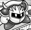 Meta Knight in Kirby Meets the Squeak Squad!
