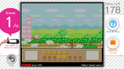 Starting screen for Kirby's Dream Land 3.