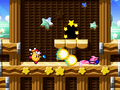 Beam being used in Kirby Super Star Ultra
