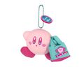 Mascot gift plushie of Kirby holding a shopping bag from "Kirby's Pupupu Market" merchandise series.