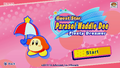 Title screen for Guest Star Parasol Waddle Dee: Floaty Dreamer in Kirby Star Allies