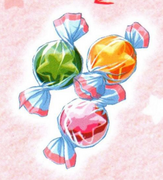 The Star Stone candy in Kirby: The Strange Sweets Island