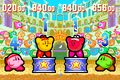 In Kirby & The Amazing Mirror, Cappies only appear in the audience for sub-games like Crackity Hack.