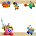 Photoframe inspired by Super Kirby Clash