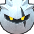 Dark Meta Knight Dress-Up Mask from Kirby's Return to Dream Land Deluxe