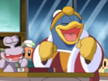 King Dedede and Escargoon make a nuisance of themselves in the classroom.